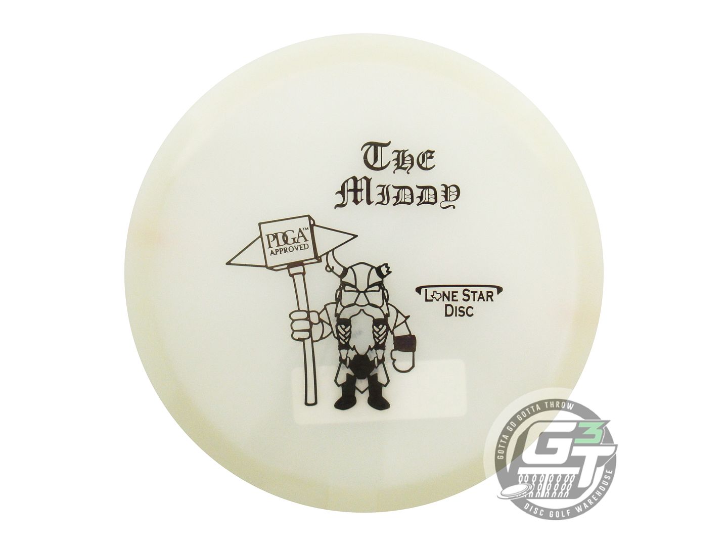 Lone Star Artist Series Glow Alpha The Middy Midrange Golf Disc (Individually Listed)