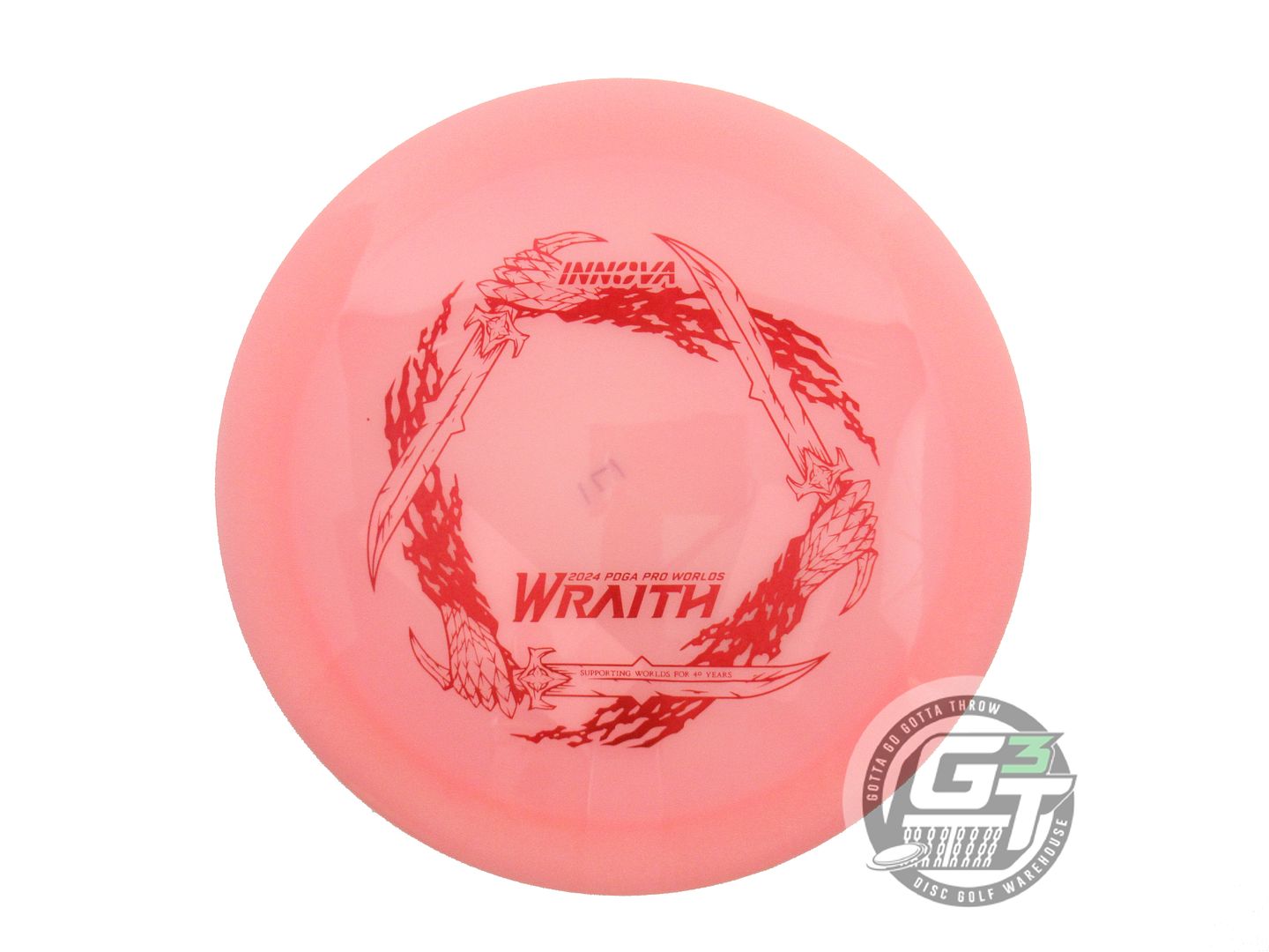 Innova Limited Edition 2024 PDGA Pro Worlds Glow Champion Wraith Distance Driver Golf Disc (Individually Listed)