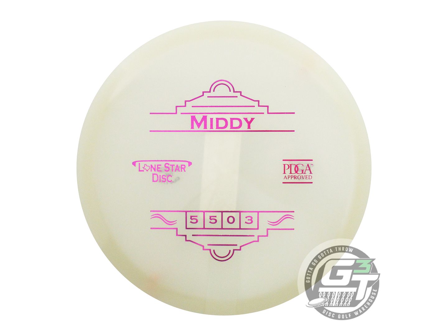 Lone Star Glow Alpha The Middy Midrange Golf Disc (Individually Listed)