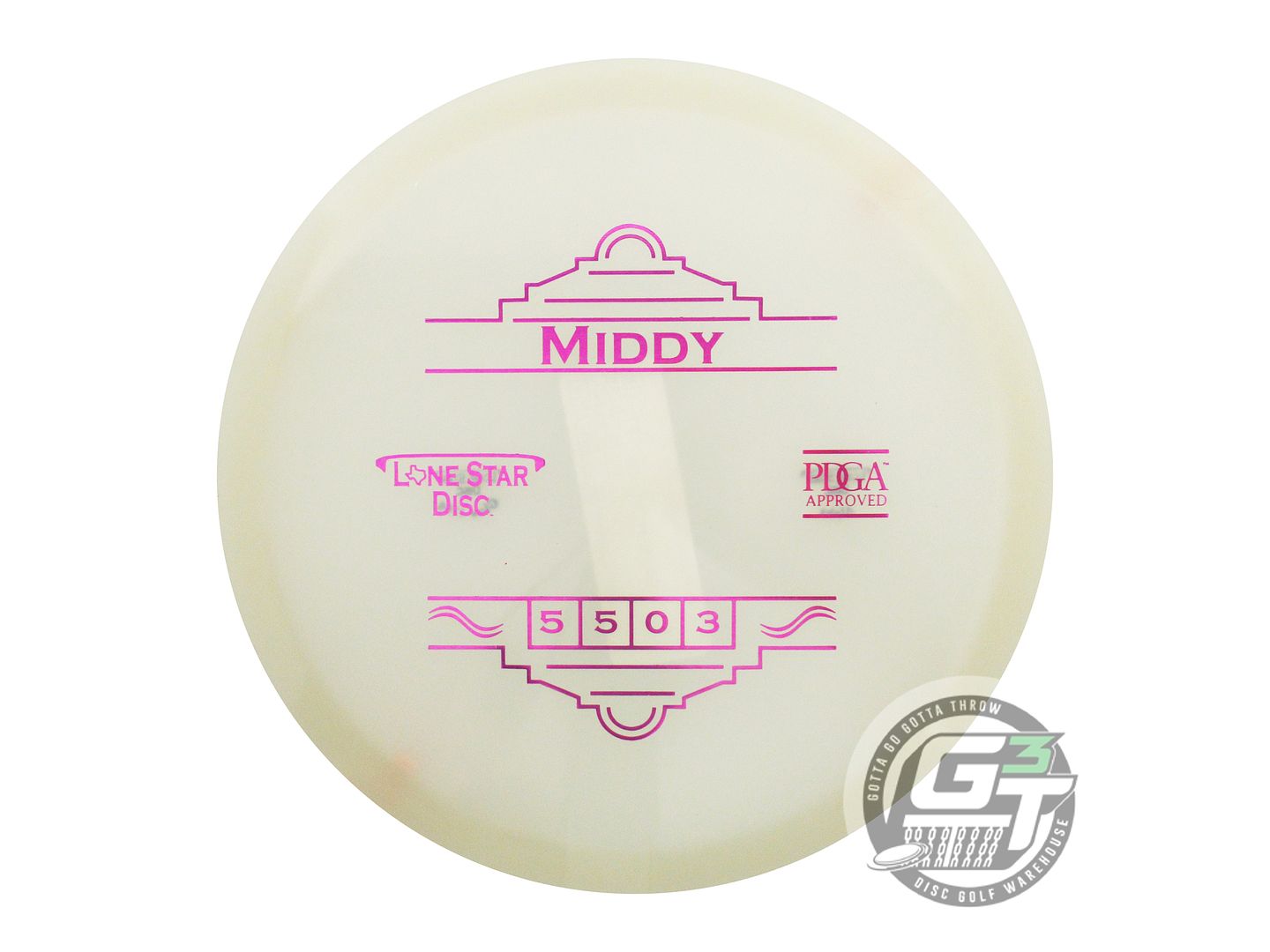 Lone Star Glow Alpha The Middy Midrange Golf Disc (Individually Listed)