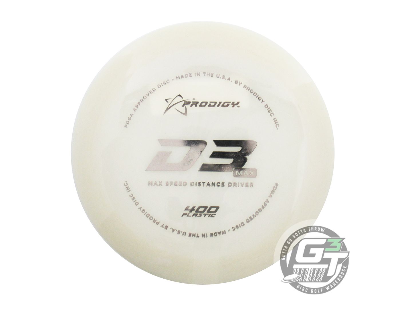 Prodigy 400 Series D3 Max Distance Driver Golf Disc (Individually Listed)