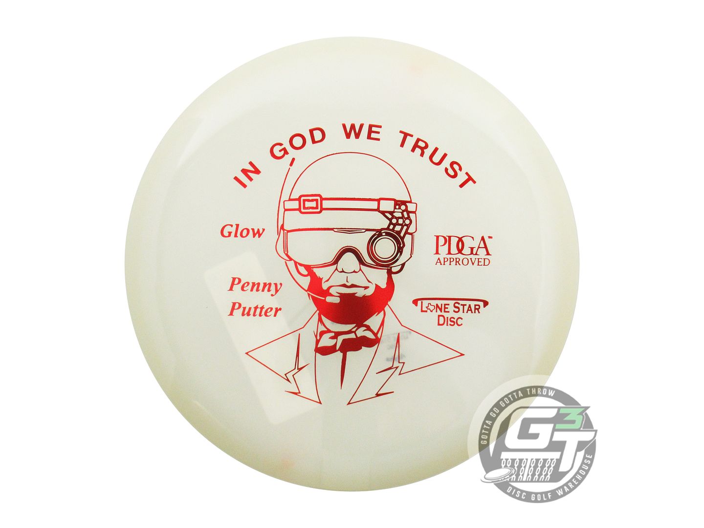 Lone Star Artist Series Glow Alpha Penny Putter Golf Disc (Individually Listed)