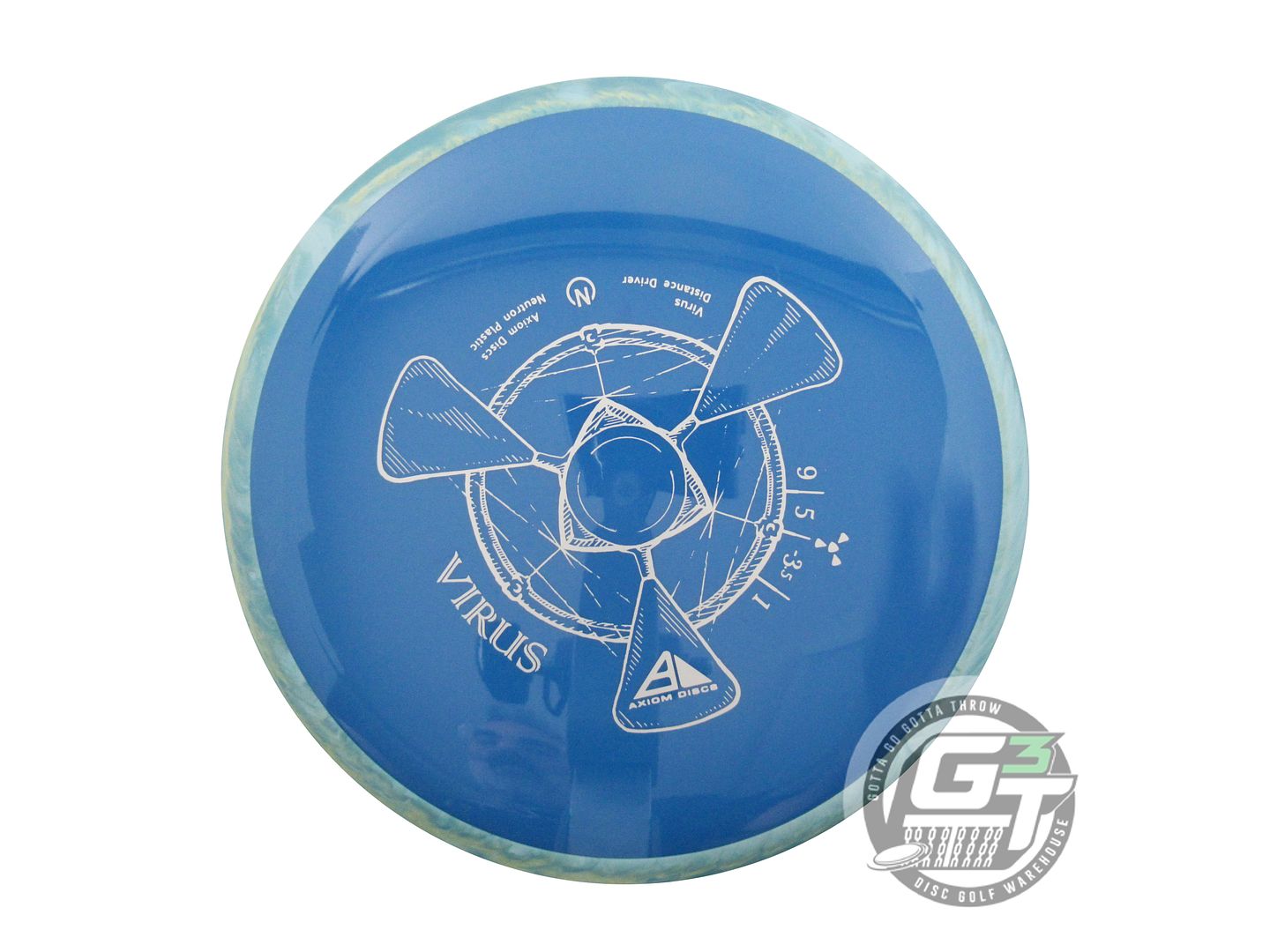 Axiom Neutron Virus Distance Driver Golf Disc (Individually Listed)