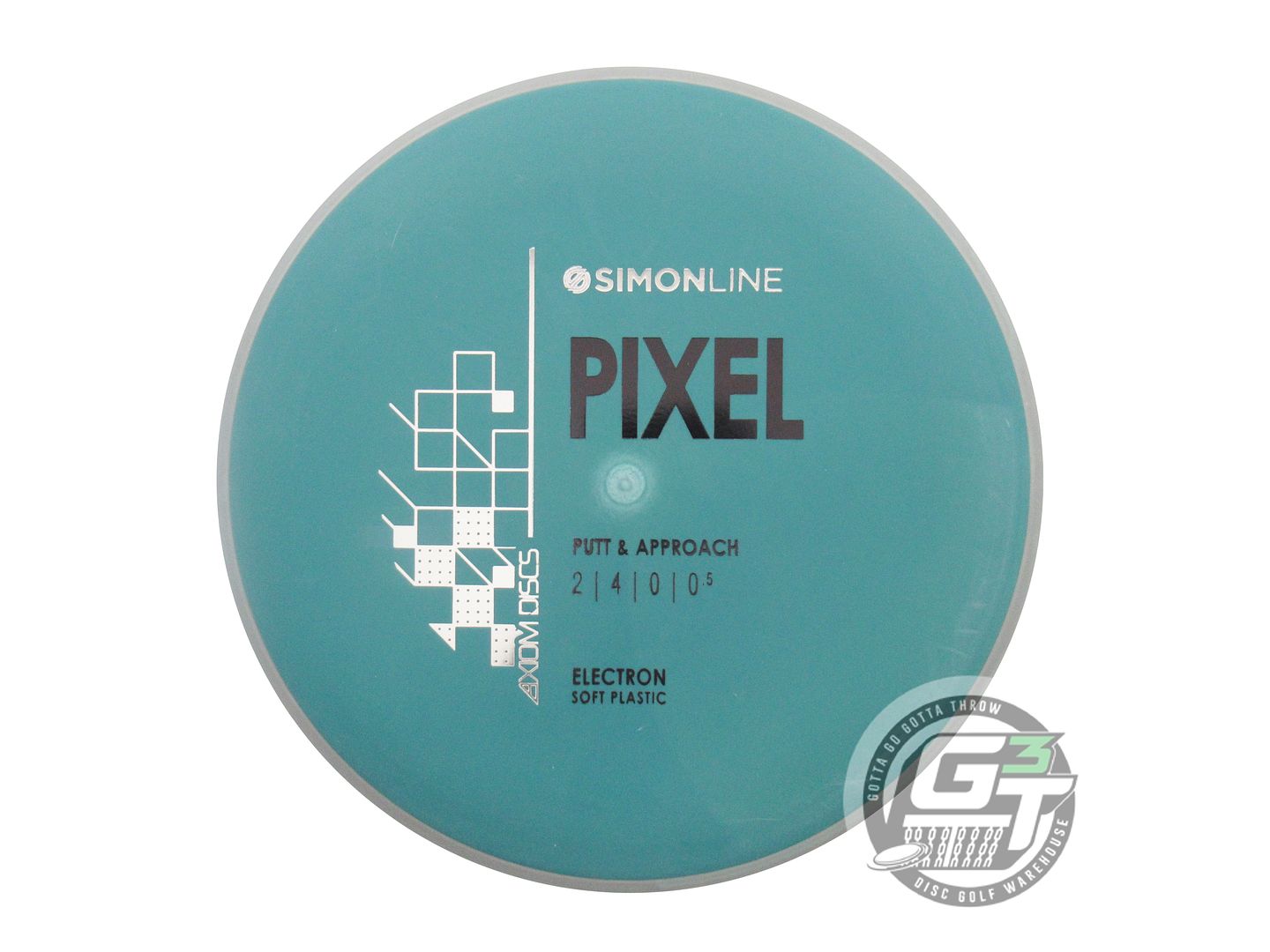 Axiom Simon Lizotte Simon Line Electron Soft Pixel Putter Golf Disc (Individually Listed)