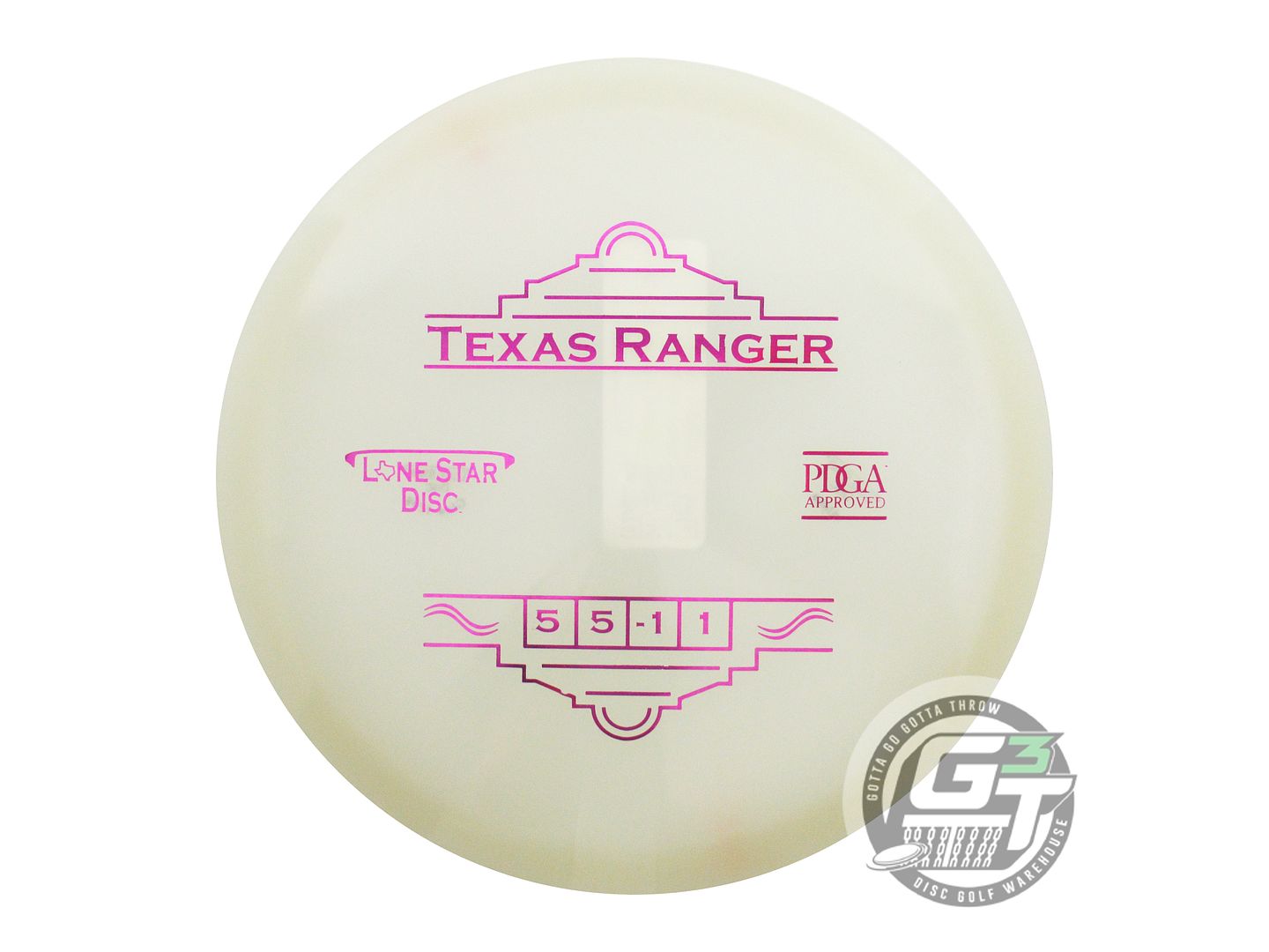 Lone Star Glow Alpha Texas Ranger Midrange Golf Disc (Individually Listed)