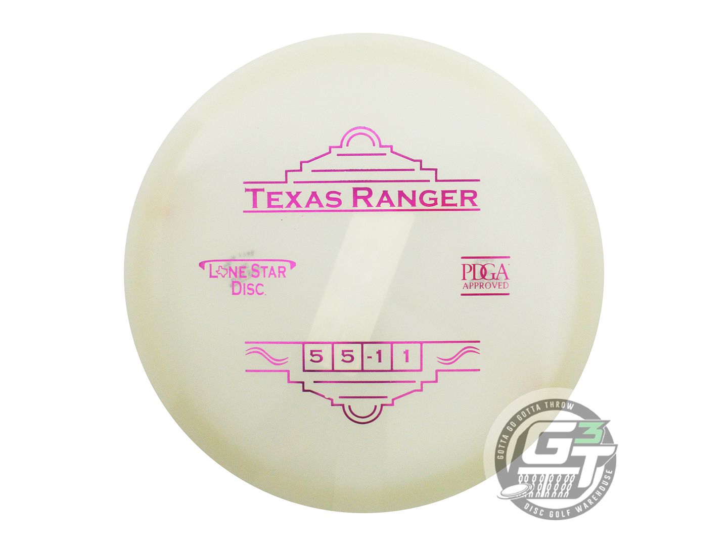 Lone Star Glow Alpha Texas Ranger Midrange Golf Disc (Individually Listed)