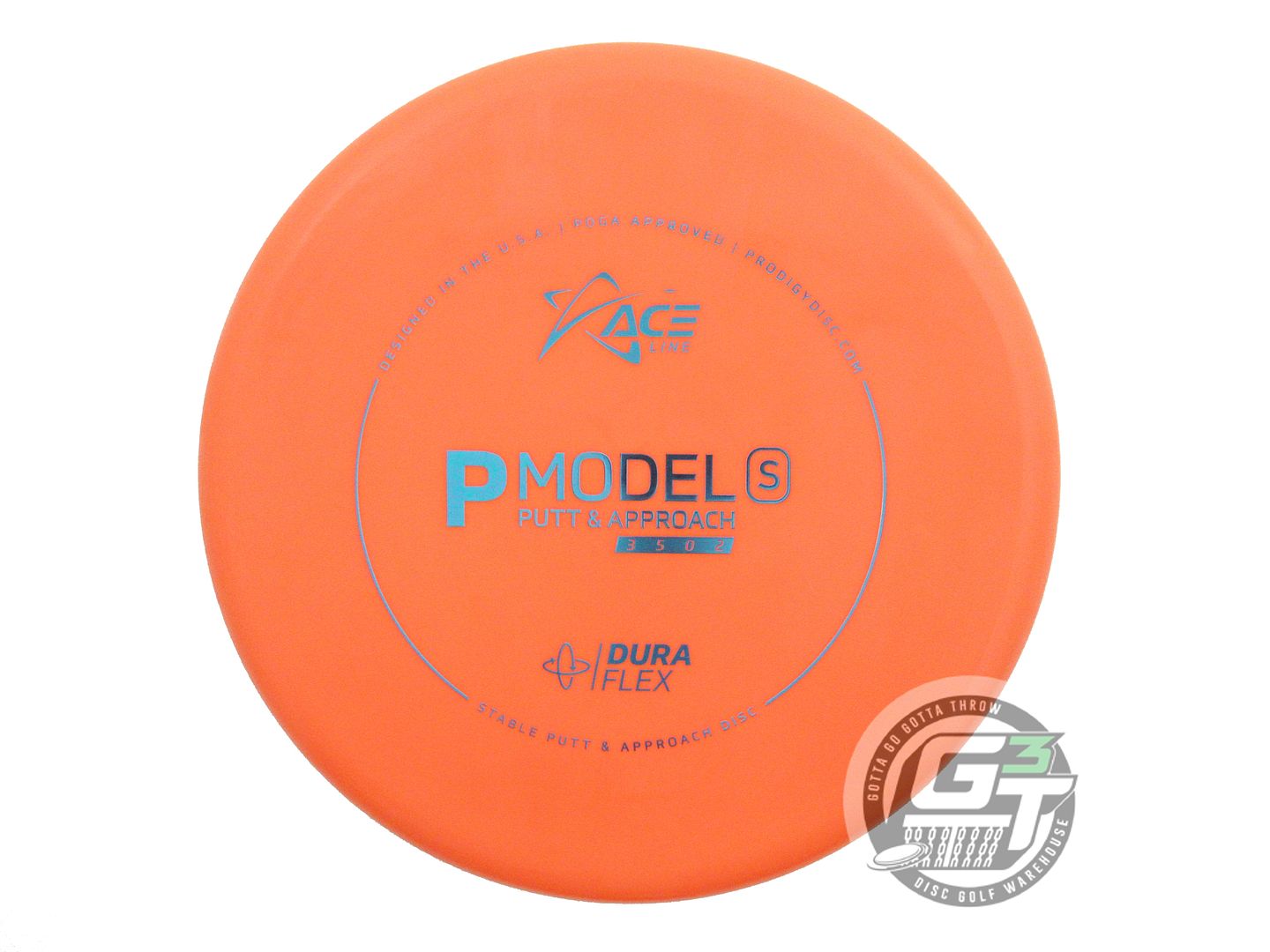 Prodigy Ace Line DuraFlex P Model S Putter Golf Disc (Individually Listed)