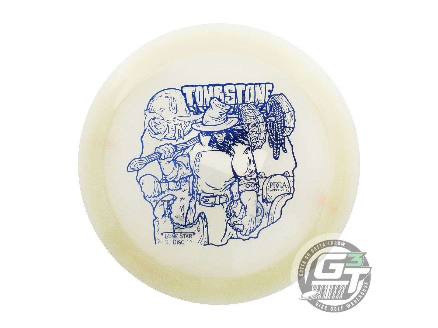Lone Star Artist Series Glow Alpha Tombstone Distance Driver Golf Disc (Individually Listed)