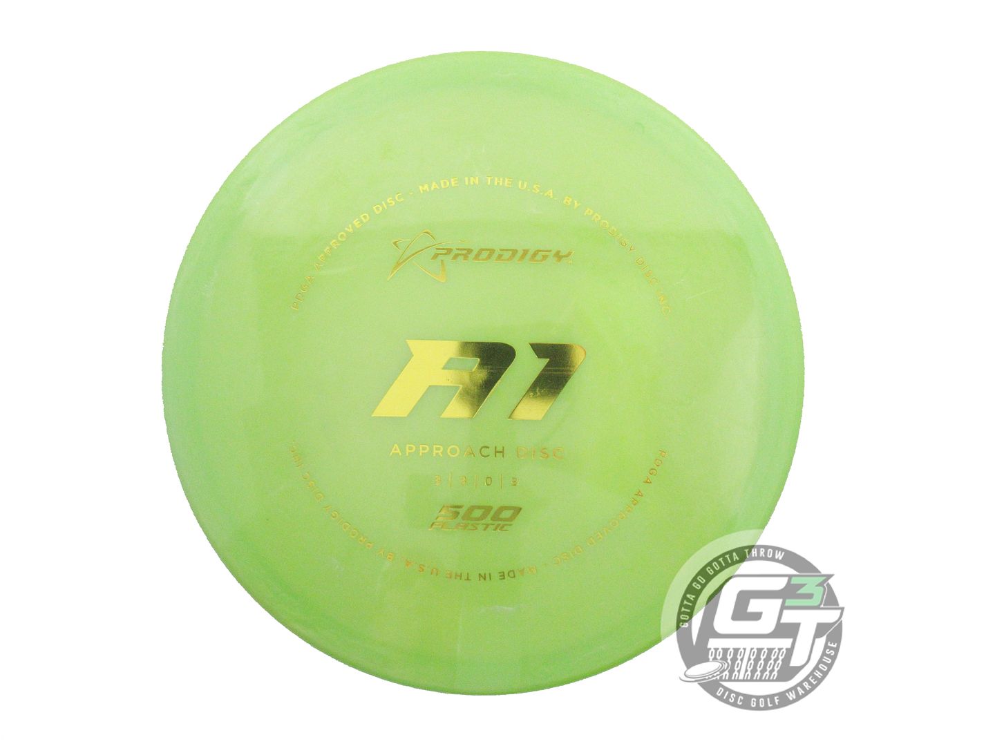 Prodigy 500 Series A1 Approach Midrange Golf Disc (Individually Listed)