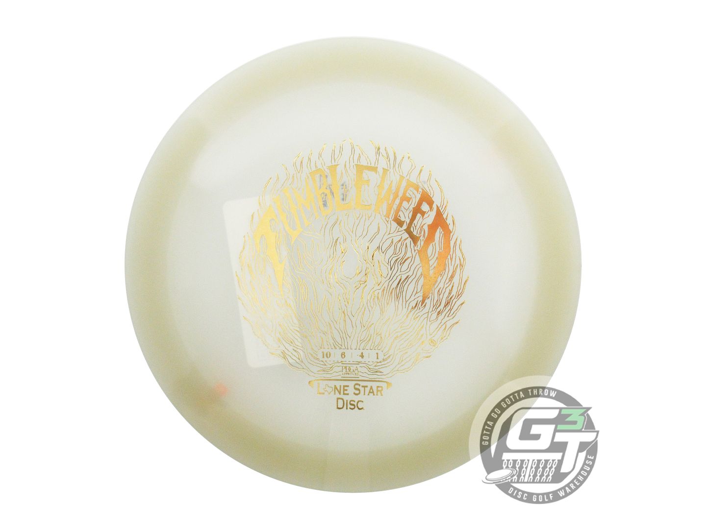 Lone Star Artist Series Glow Alpha Tumbleweed Distance Driver Golf Disc (Individually Listed)