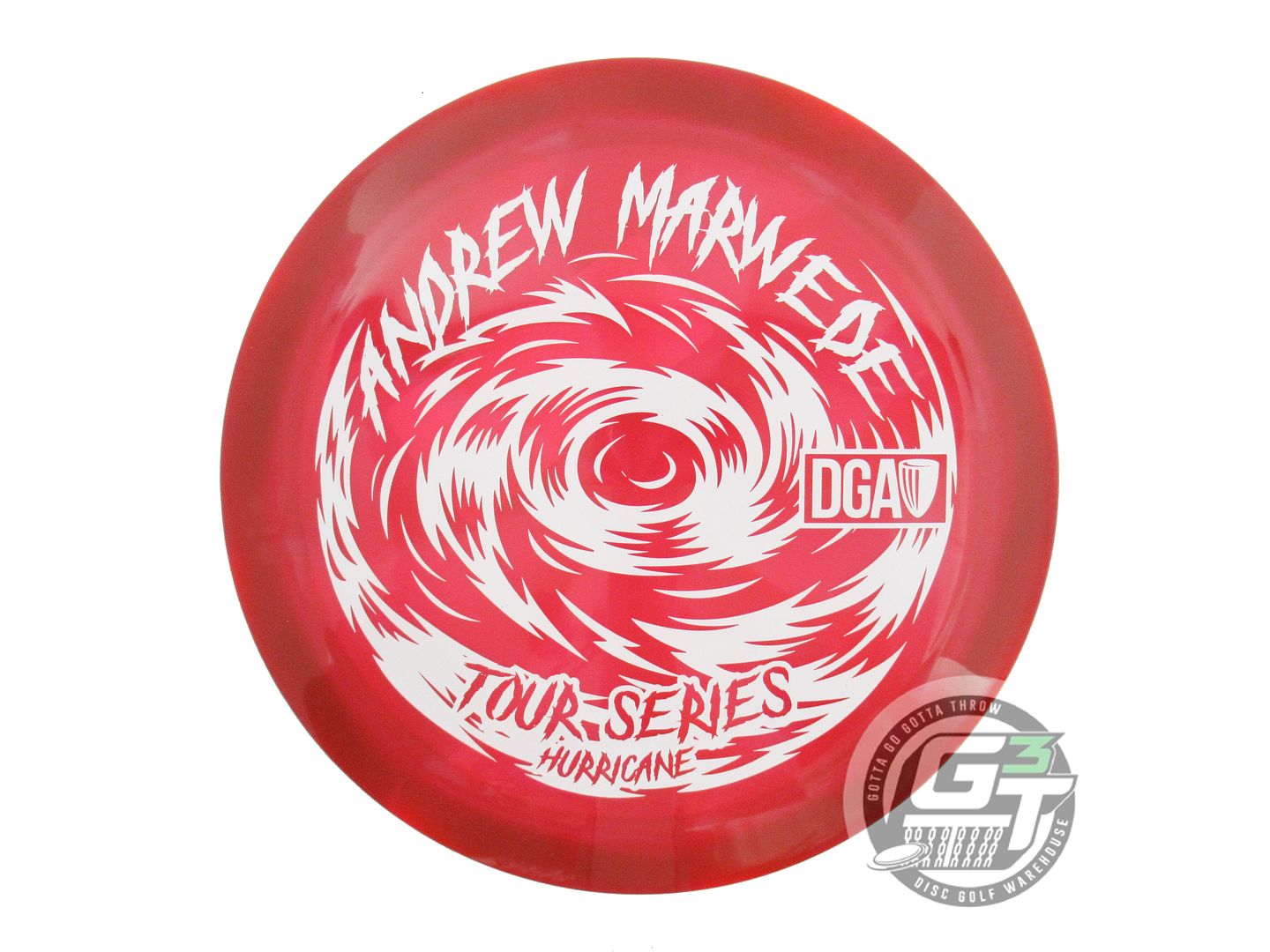 DGA Limited Edition 2023 Tour Series Andrew Marwede Swirl Tour Series Hurricane Distance Driver Golf Disc (Individually Listed)