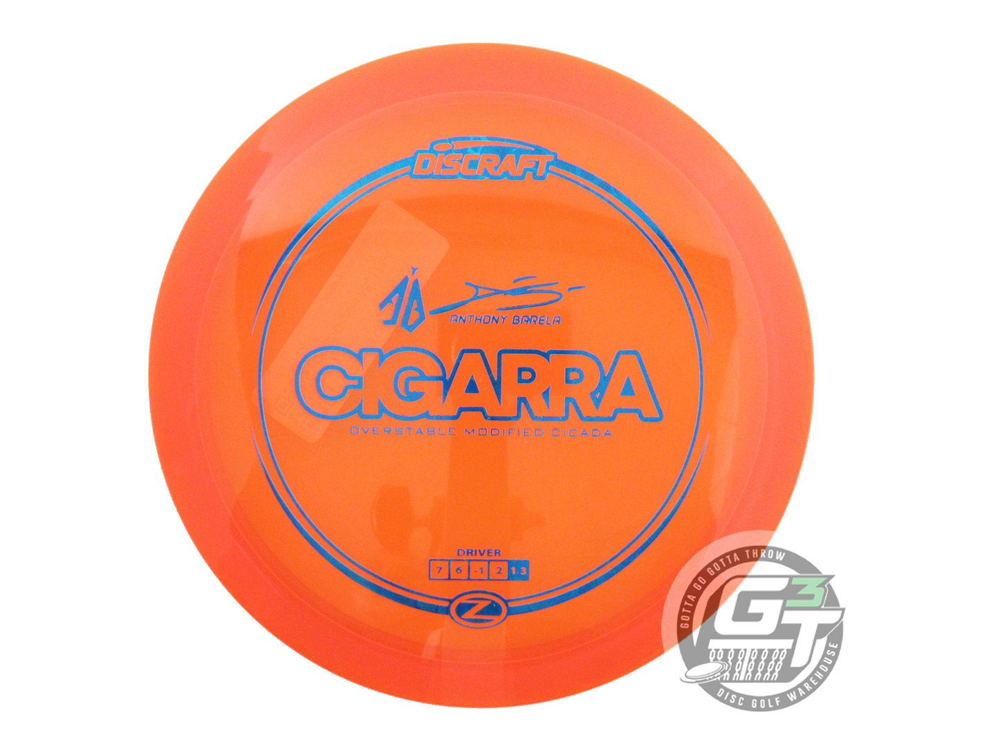 Discraft Elite Z Cigarra [Anthony Barela] Fairway Driver Golf Disc (Individually Listed)