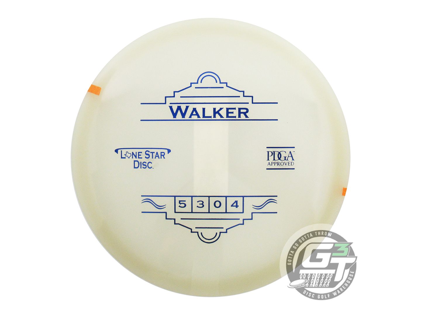 Lone Star Glow Alpha Walker Midrange Golf Disc (Individually Listed)