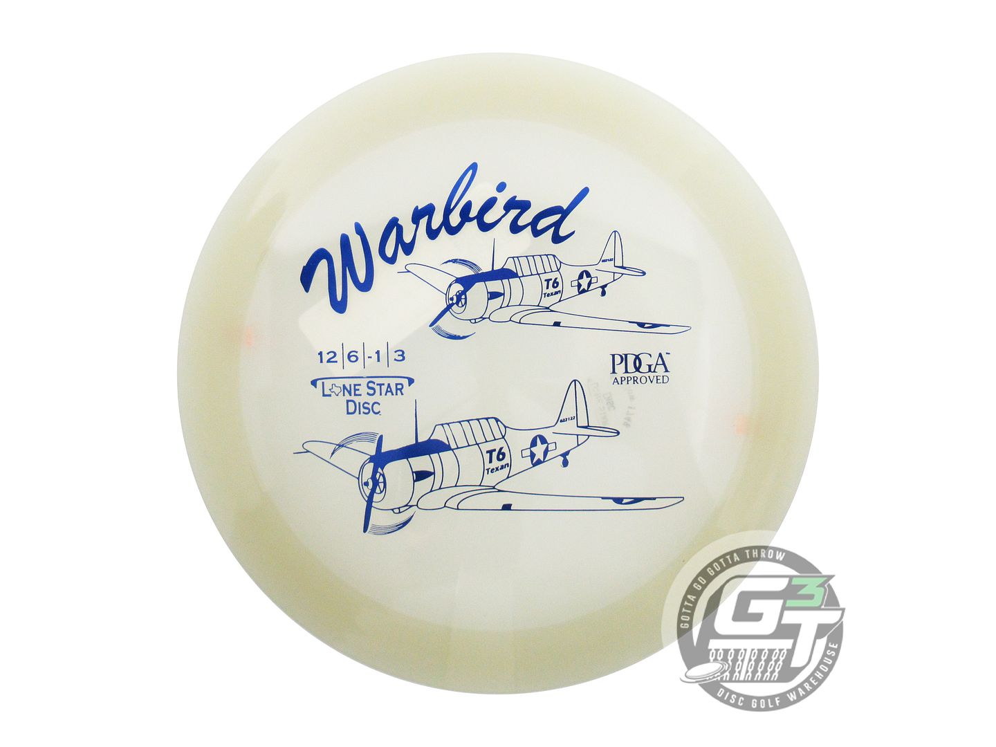 Lone Star Artist Series Glow Alpha Warbird Distance Driver Golf Disc (Individually Listed)