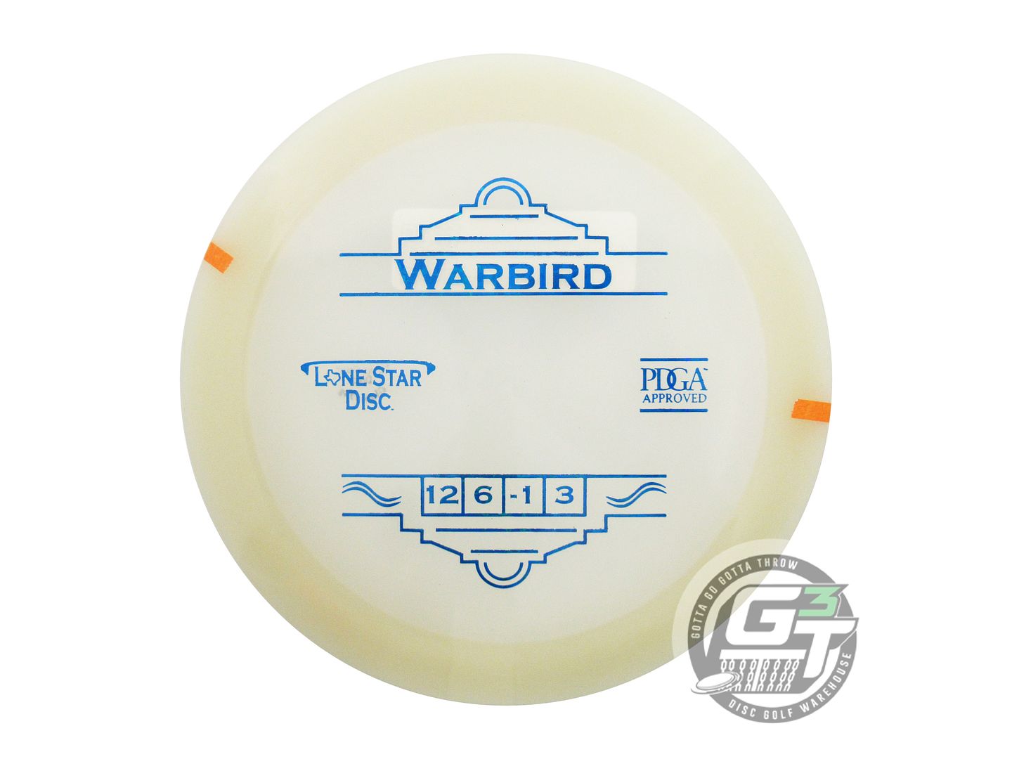 Lone Star Glow Bravo Warbird Distance Driver Golf Disc (Individually Listed)