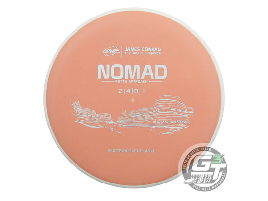 MVP Electron Soft Nomad [James Conrad 1X] Putter Golf Disc (Individually Listed)