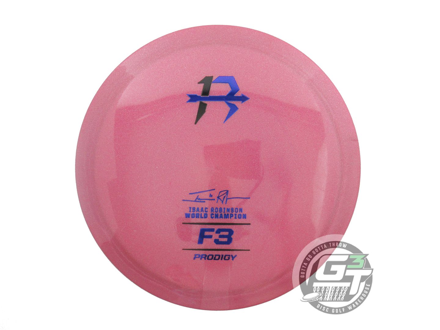 Prodigy Limited Edition Isaac Robinson 2023 PDGA World Champion Wave 2 Glimmer 400 Series F3 Fairway Driver Golf Disc (Individually Listed)