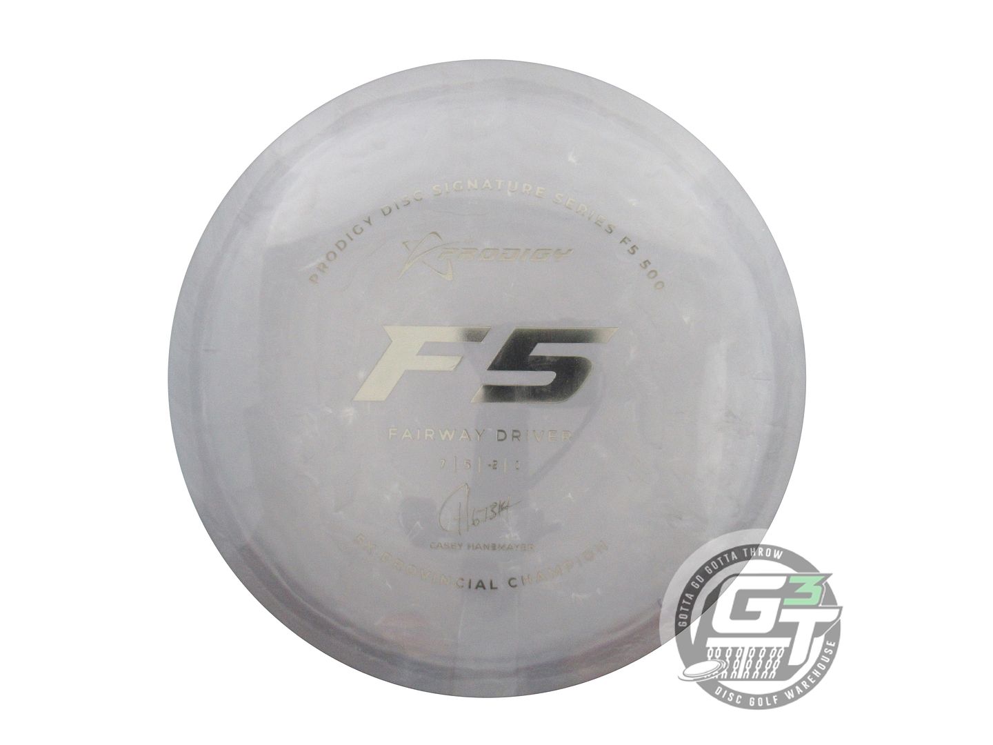 Prodigy Limited Edition 2022 Signature Series Casey Hanemayer 500 Series F5 Fairway Driver Golf Disc (Individually Listed)