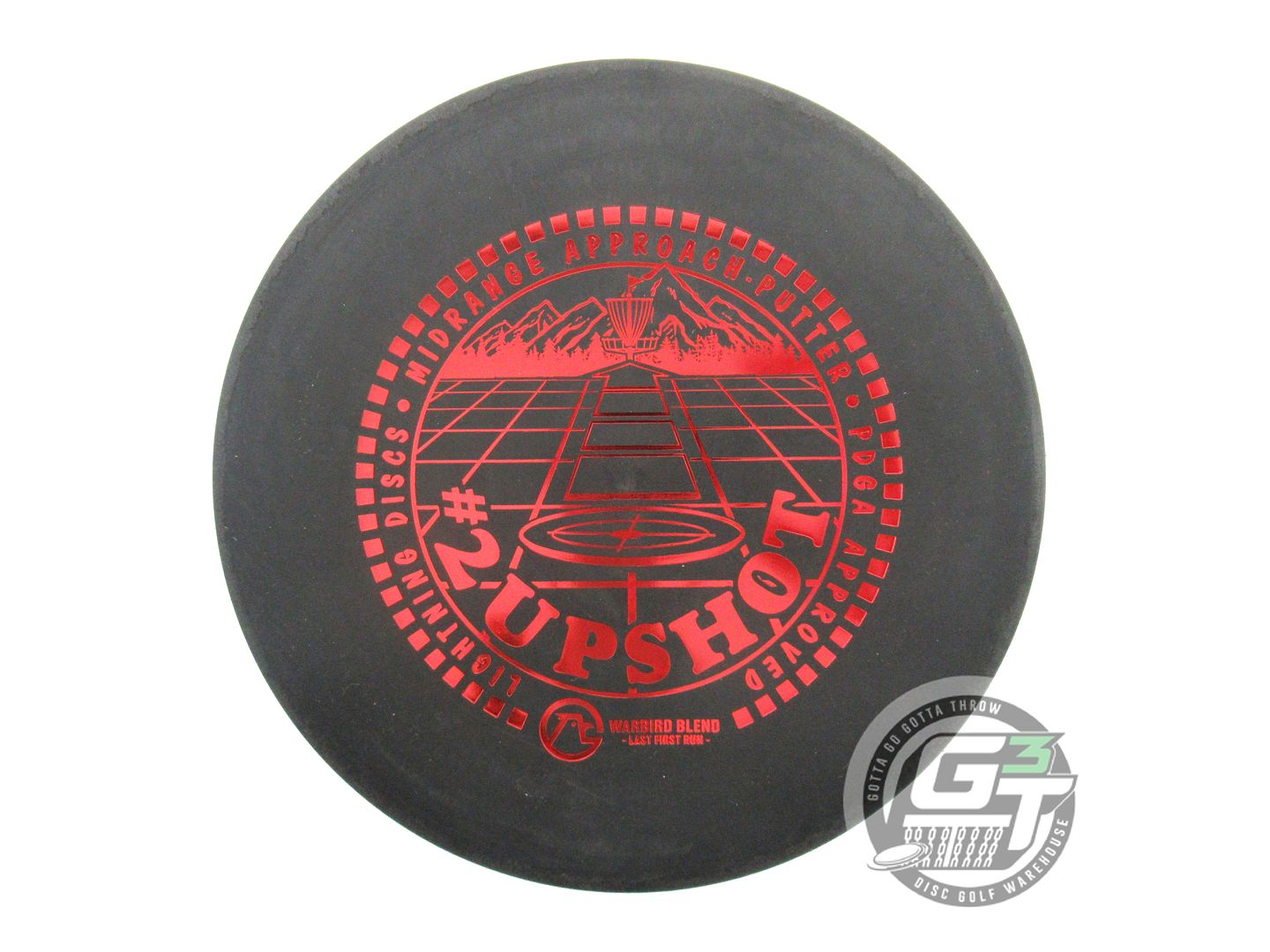 Lightning Limited Edition Last First Run Warbird Plastic #2 Upshot Putter Golf Disc (Individually Listed)