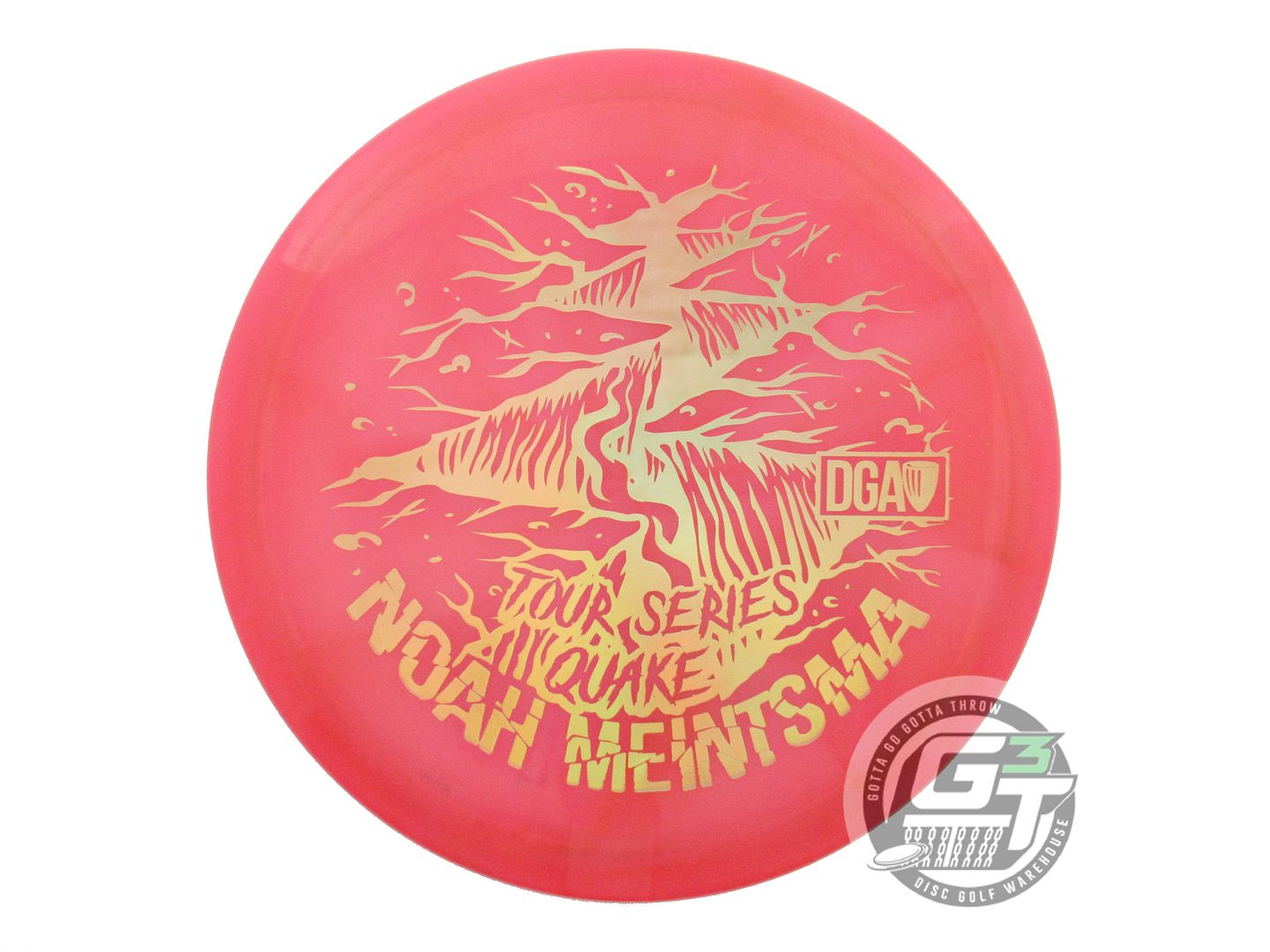 DGA Limited Edition 2023 Tour Series Noah Meintsma Swirl Tour Series Quake Midrange Golf Disc (Individually Listed)