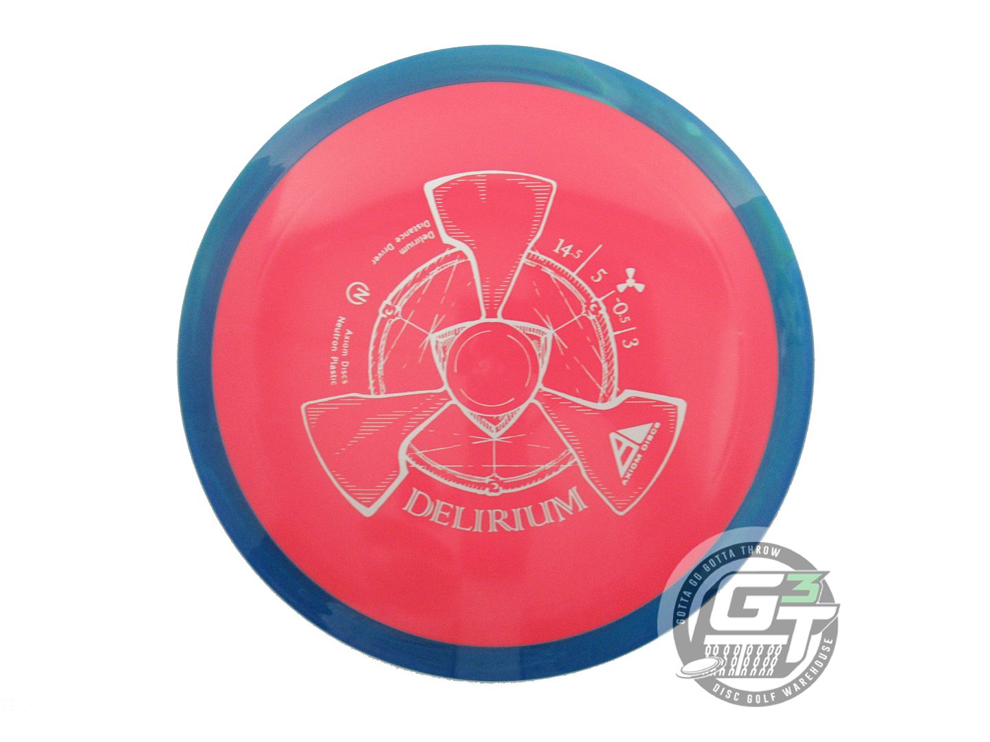 Axiom Neutron Delirium Distance Driver Golf Disc (Individually Listed)