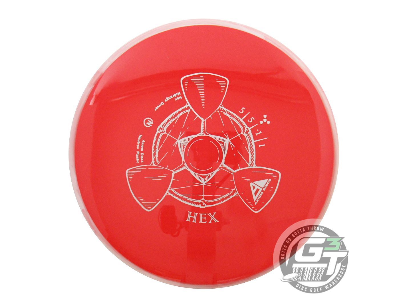 Axiom Neutron Hex Midrange Golf Disc (Individually Listed)