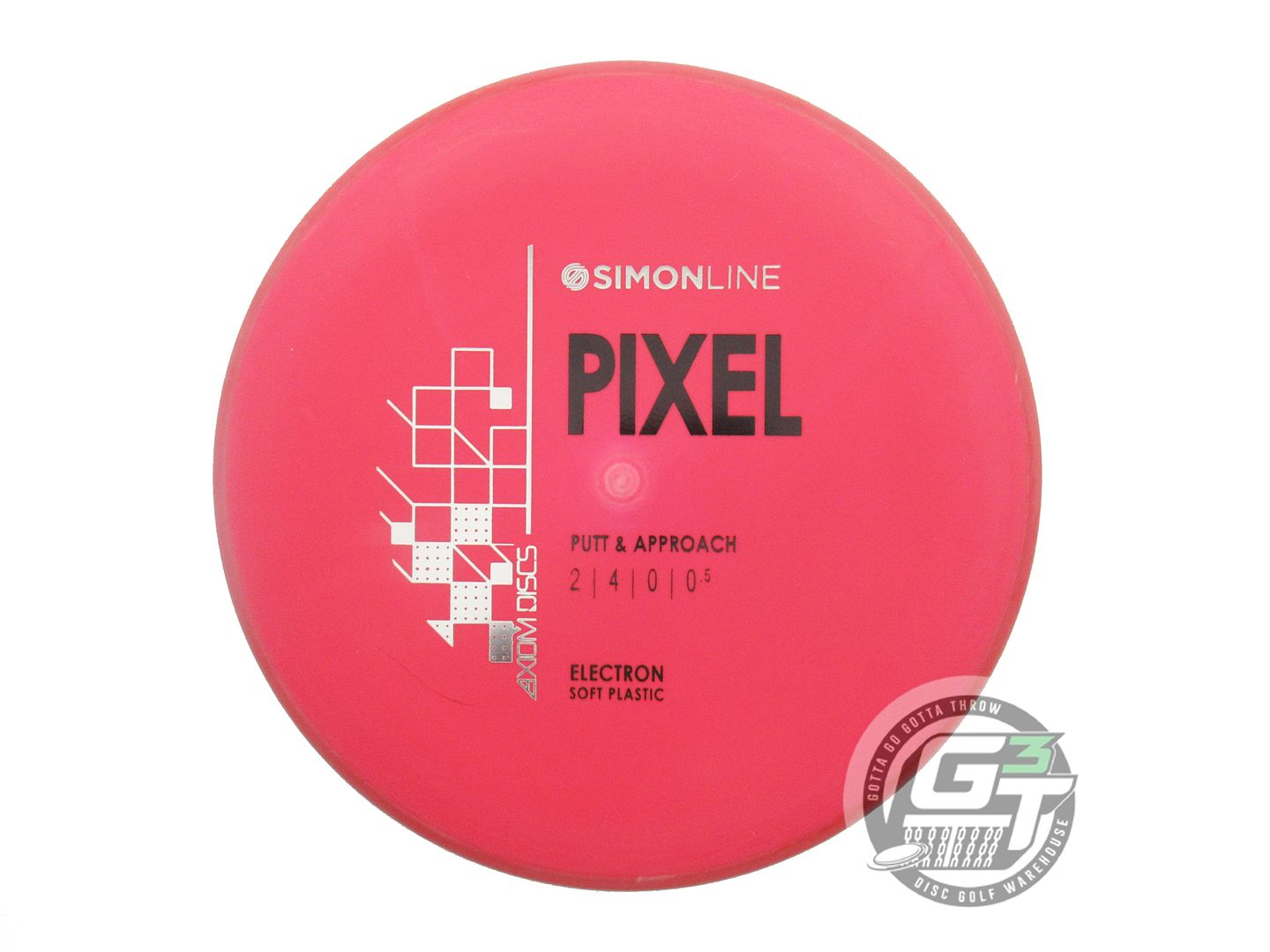 Axiom Simon Lizotte Simon Line Electron Soft Pixel Putter Golf Disc (Individually Listed)