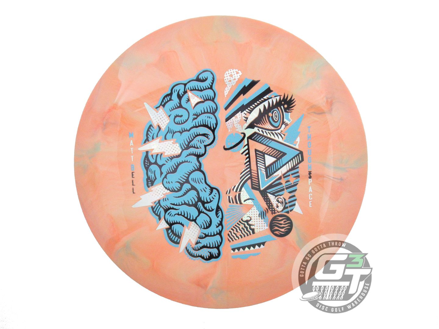 Thought Space Athletics Limited Edition 2022 Signature Series Matt Bell Nebula Aura Synapse Distance Driver Golf Disc (Individually Listed)