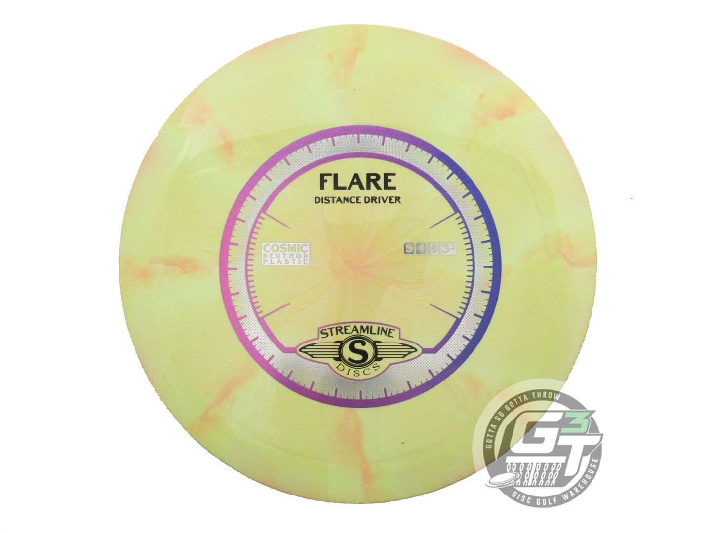 Streamline Cosmic Neutron Flare Distance Driver Golf Disc (Individually Listed)