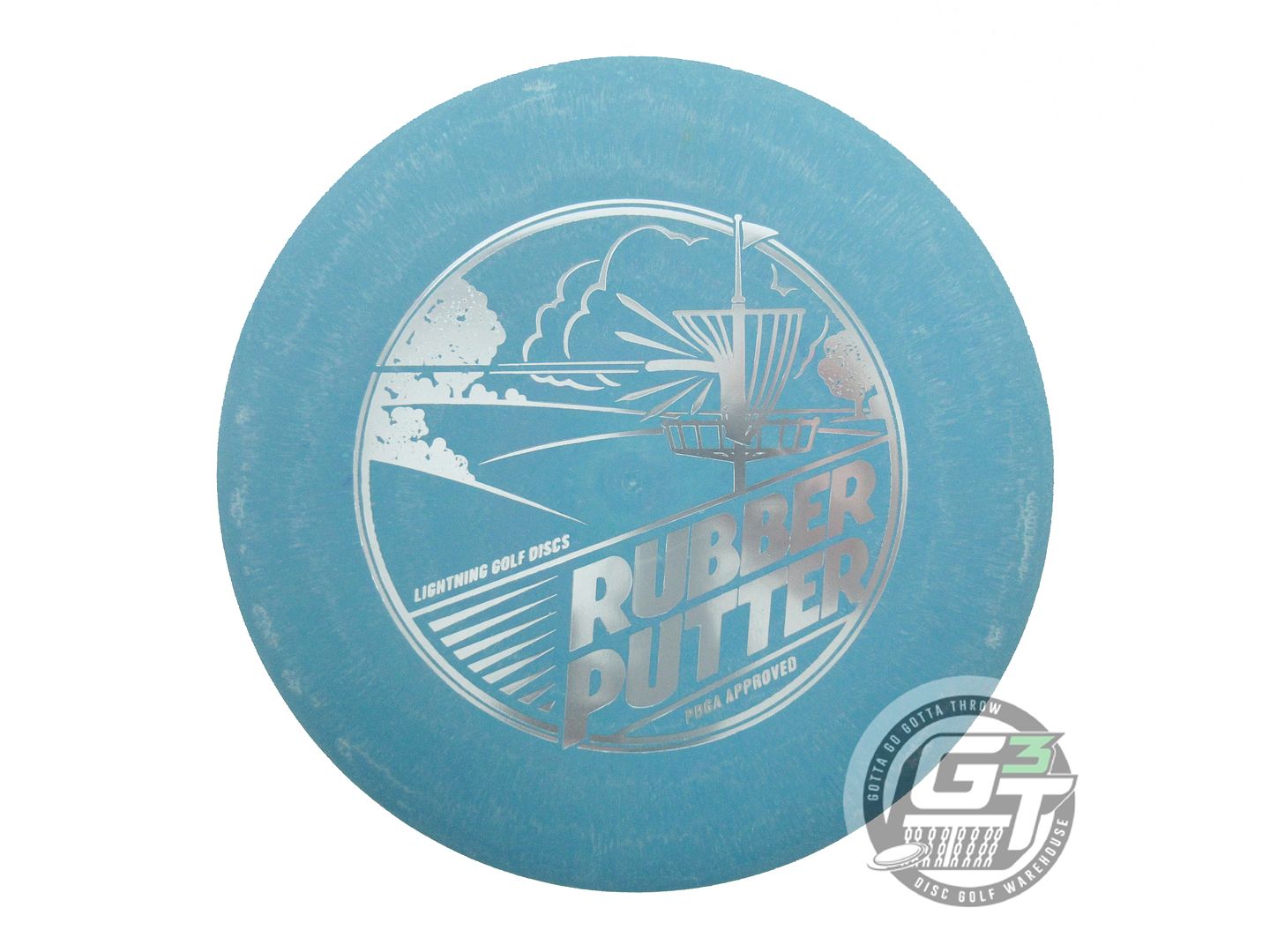 Lightning Standard Rubber Putter Golf Disc (Individually Listed)