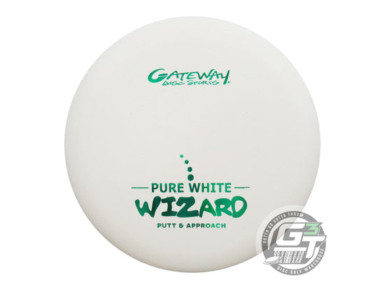 Gateway Pure White Wizard Putter Golf Disc (Individually Listed)