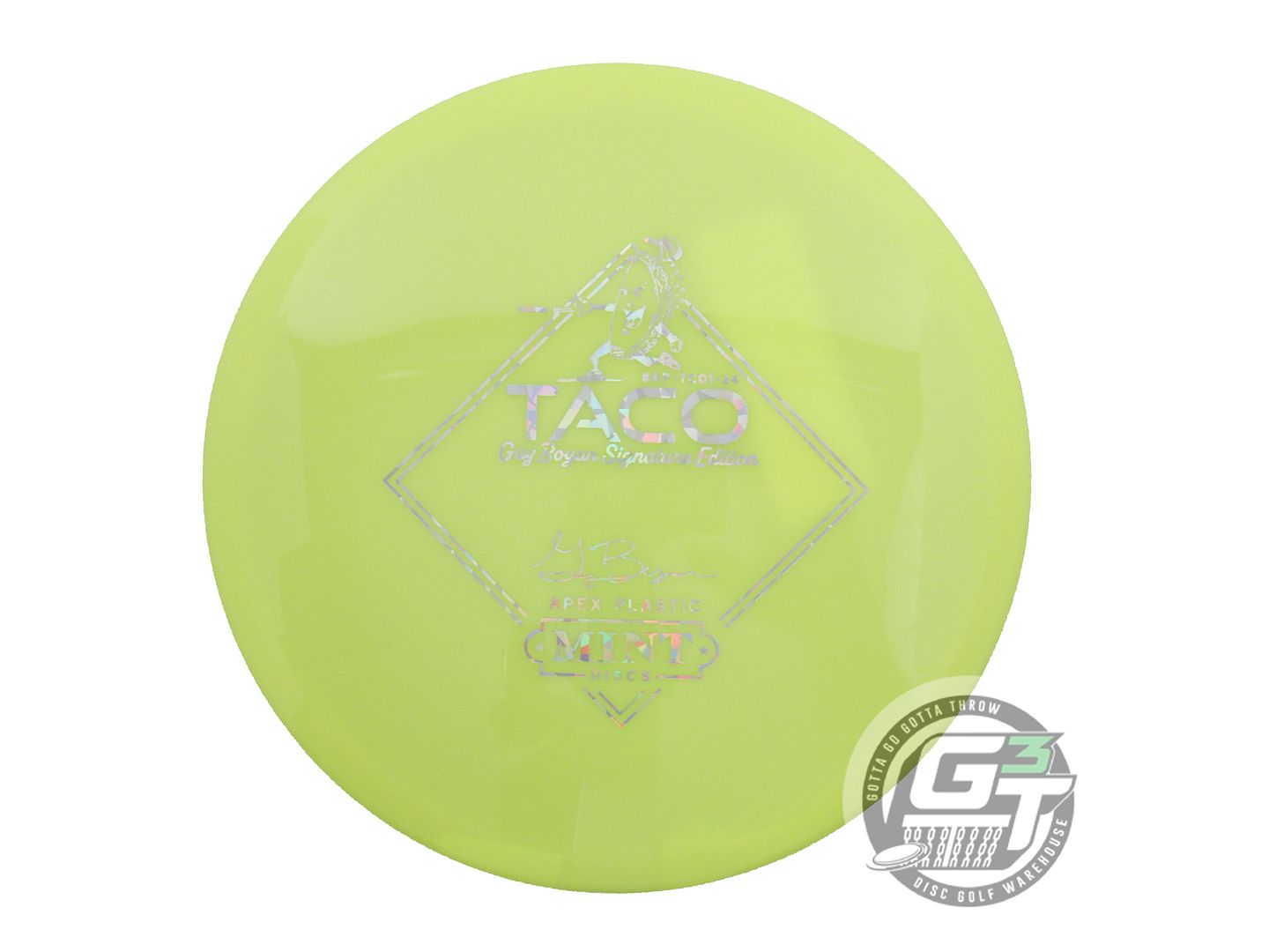 Mint Discs Guy Boyan Signature Apex Taco Midrange Golf Disc (Individually Listed)