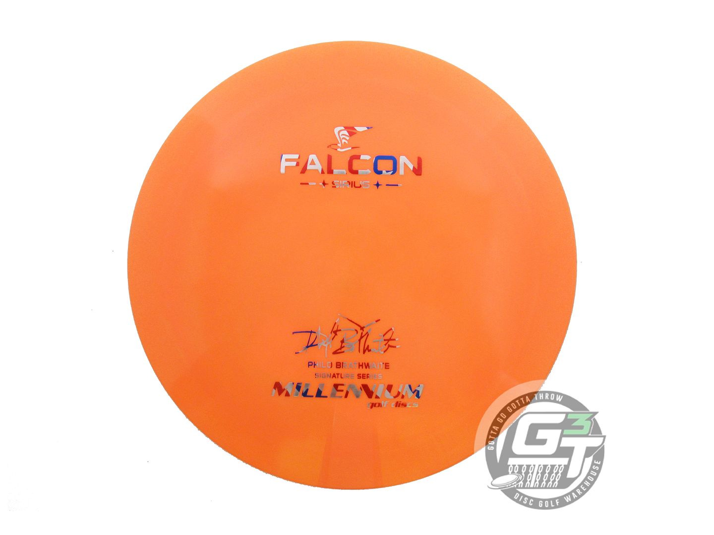 Millennium Philo Brathwaite Signature Sirius Falcon Distance Driver Golf Disc (Individually Listed)