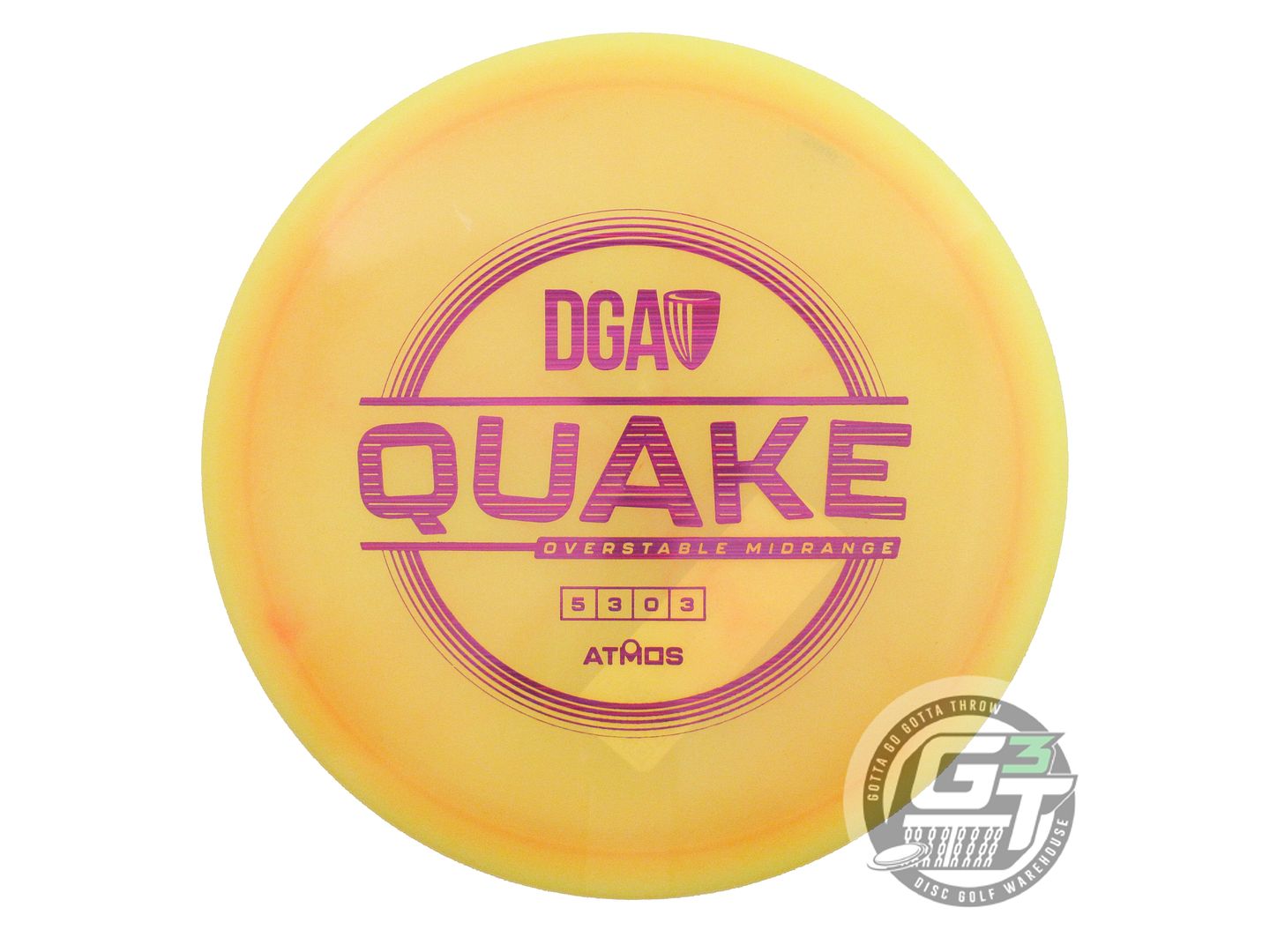 DGA Atmos Quake Midrange Golf Disc (Individually Listed)