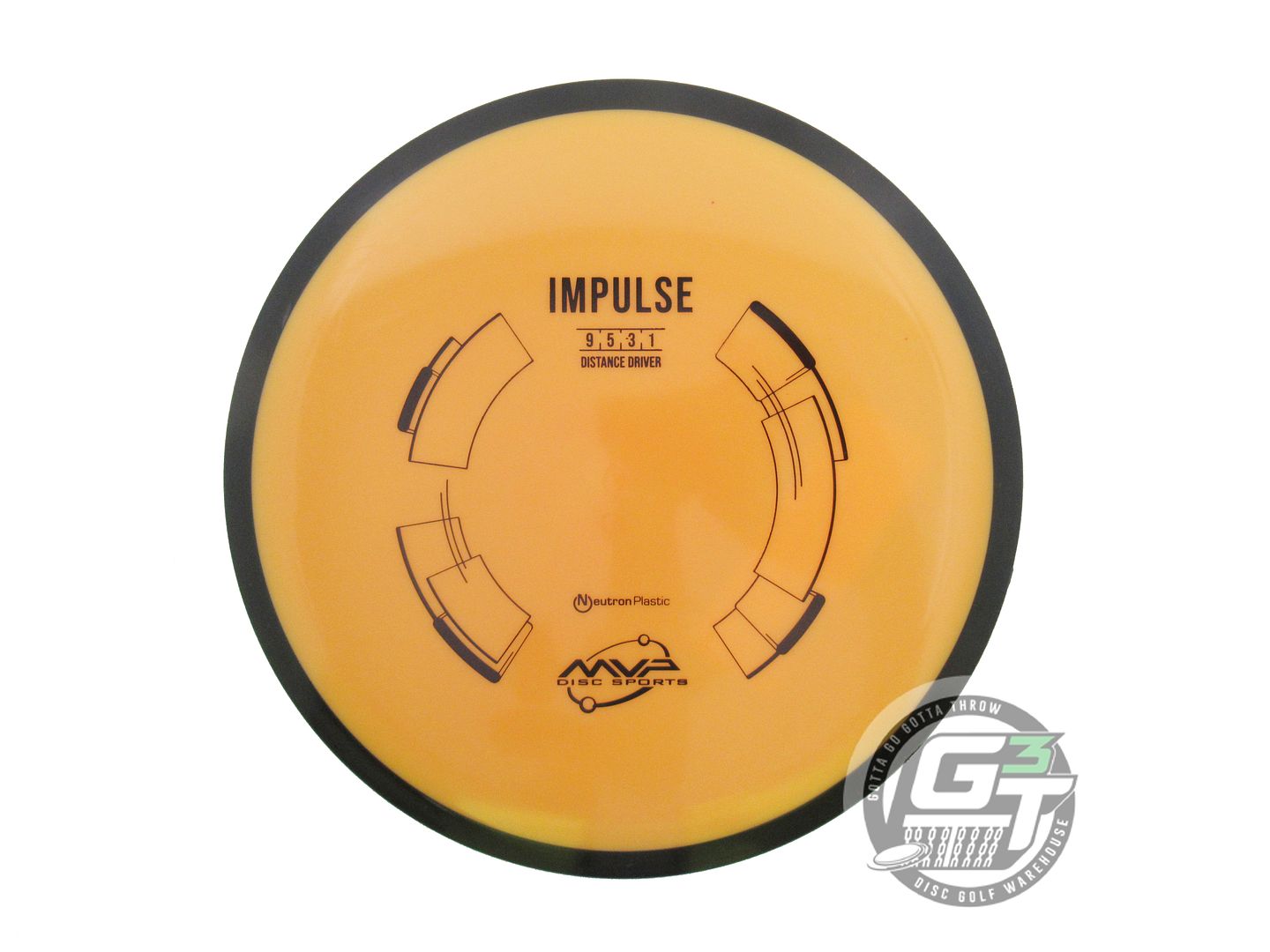 MVP Neutron Impulse Distance Driver Golf Disc (Individually Listed)