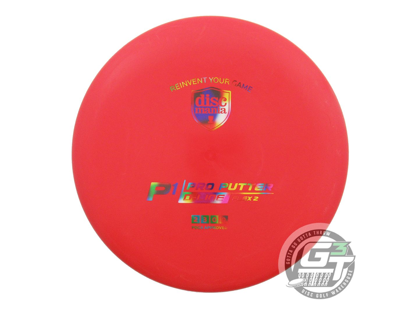 Discmania Originals D-Line Flex 2 P1 Putter Golf Disc (Individually Listed)