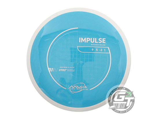 MVP Neutron Impulse Distance Driver Golf Disc (Individually Listed)