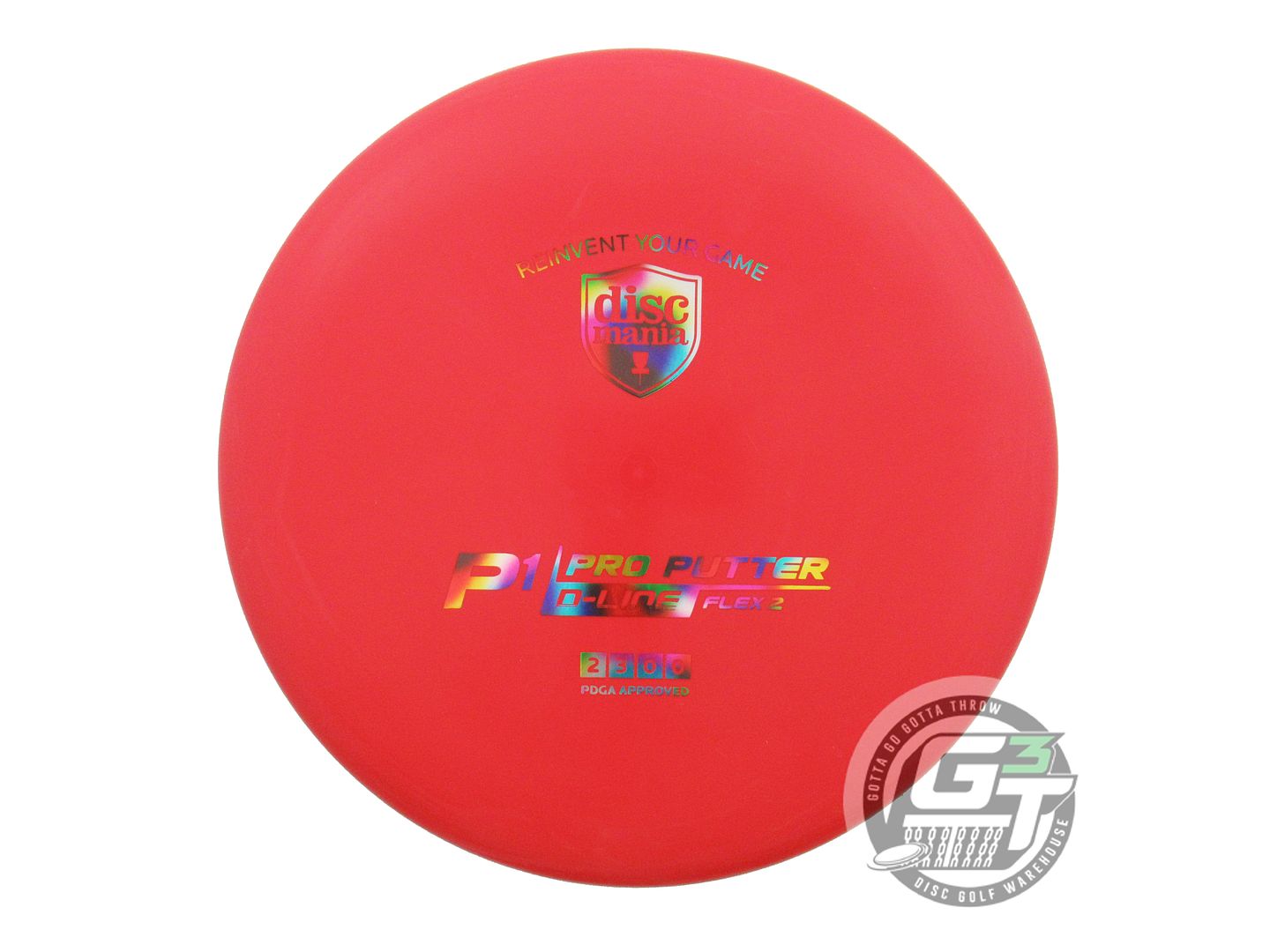 Discmania Originals D-Line Flex 2 P1 Putter Golf Disc (Individually Listed)