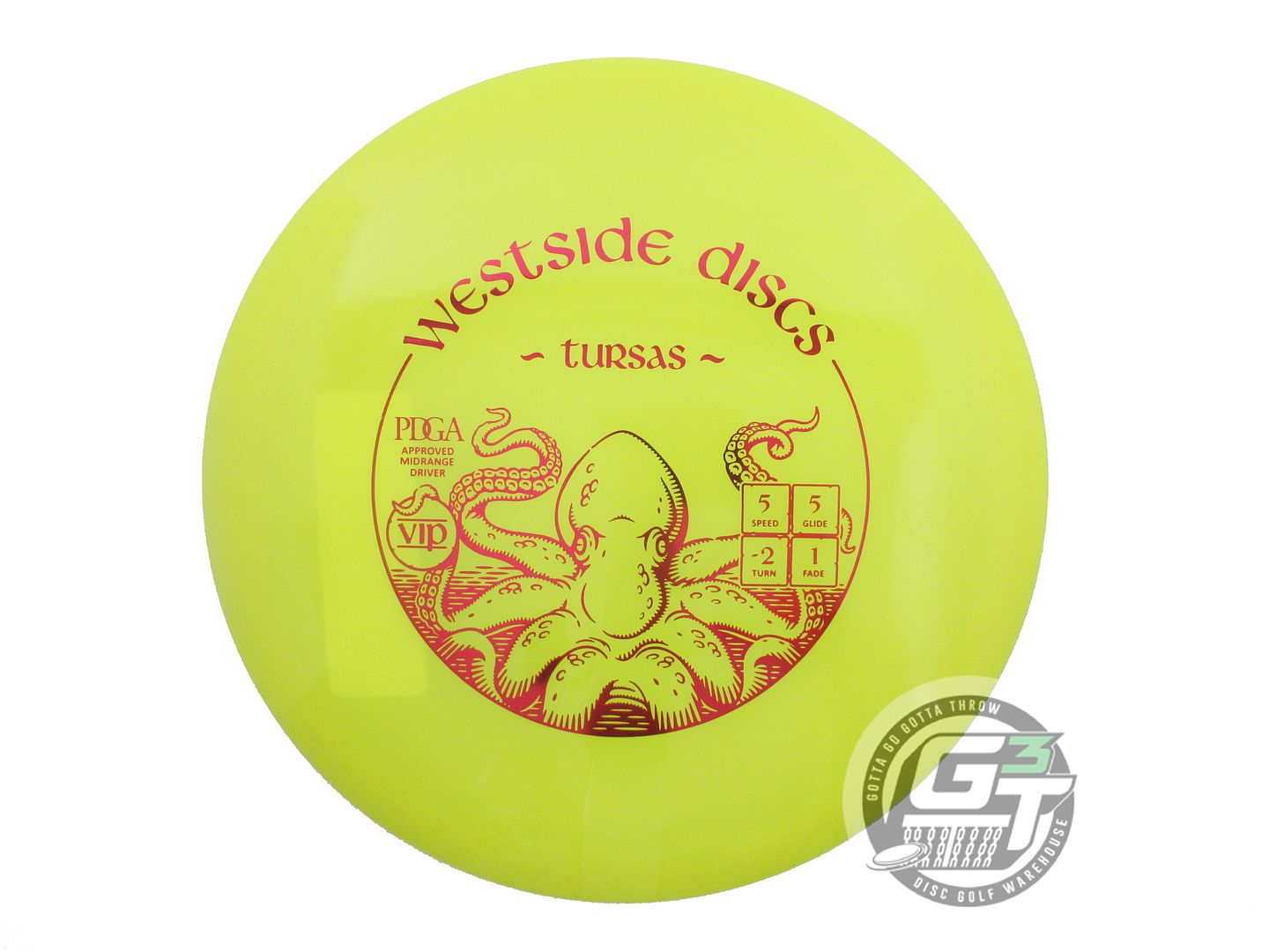 Westside VIP Tursas Midrange Golf Disc (Individually Listed)