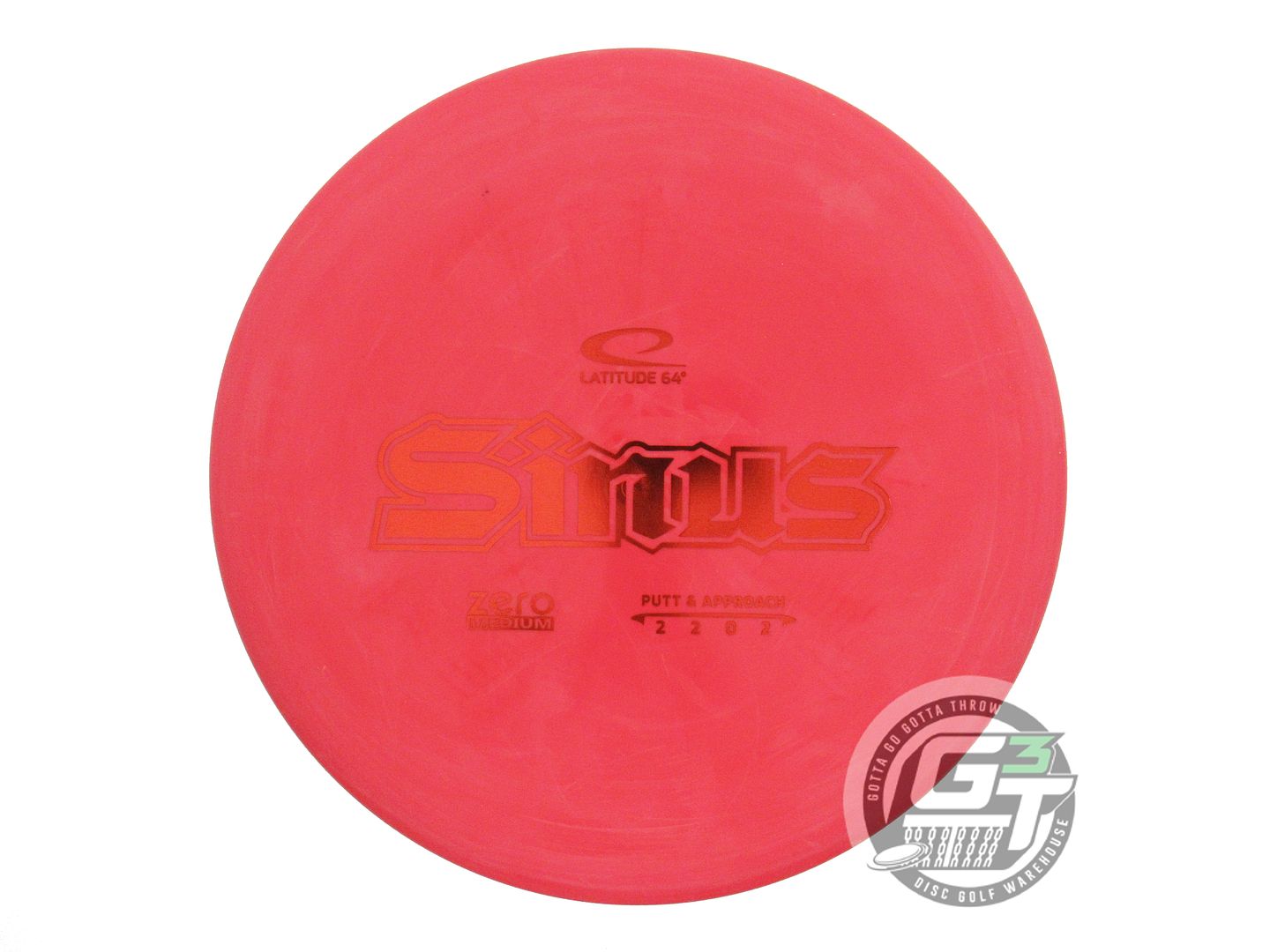 Latitude 64 Zero Line Medium Sinus Putter Golf Disc (Individually Listed)