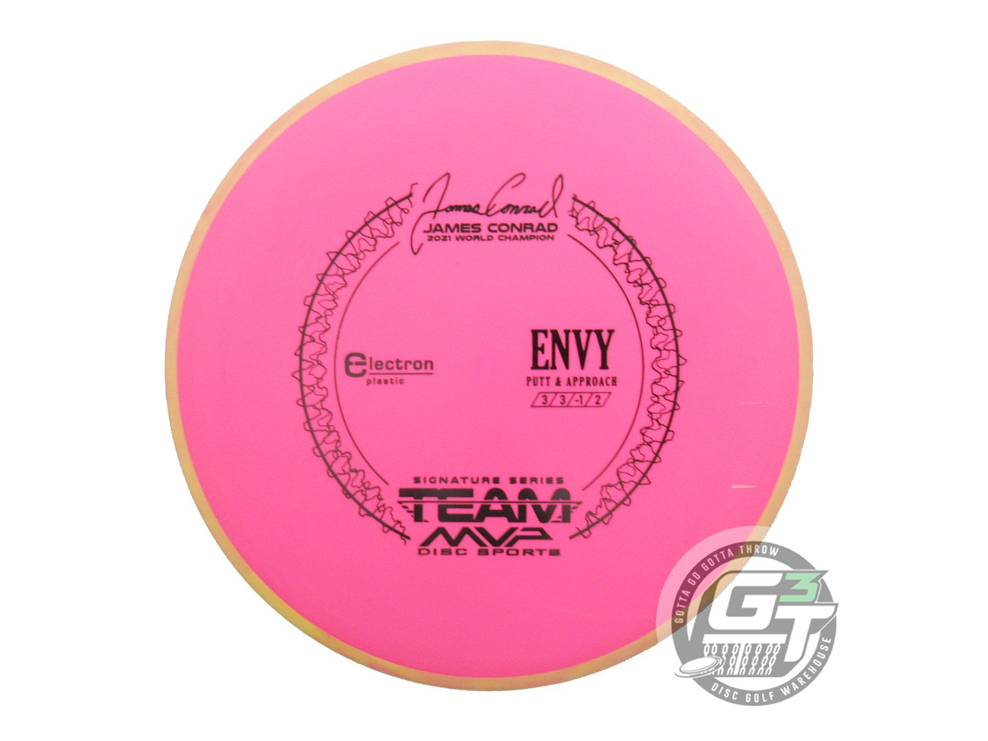 Axiom Electron Envy [James Conrad 1X] Putter Golf Disc (Individually Listed)