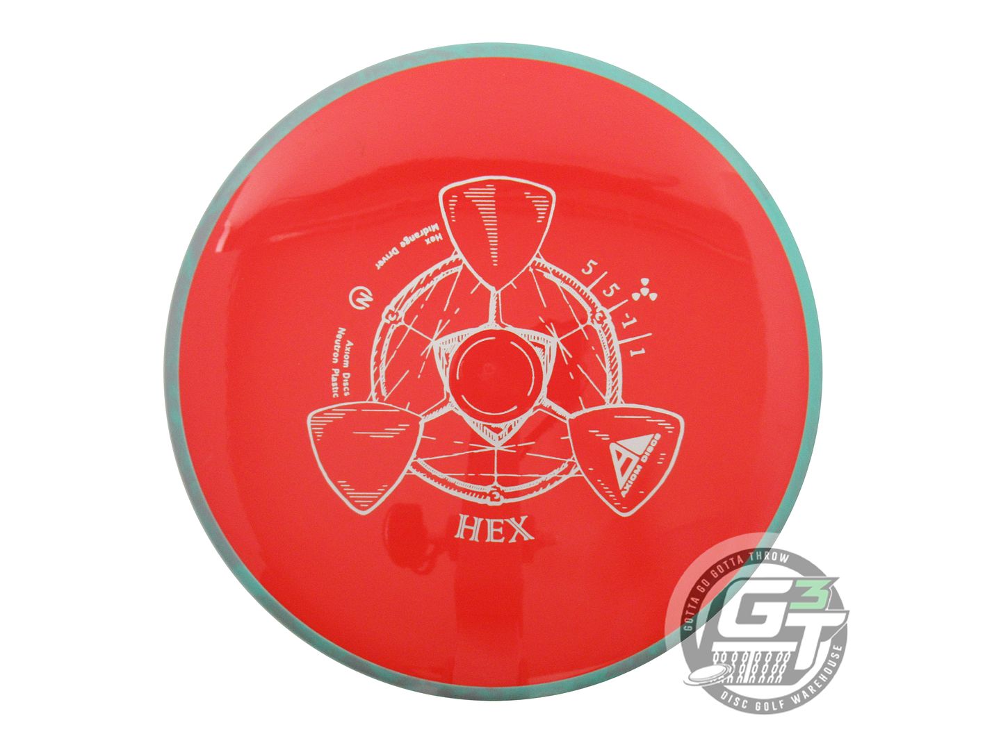 Axiom Neutron Hex Midrange Golf Disc (Individually Listed)