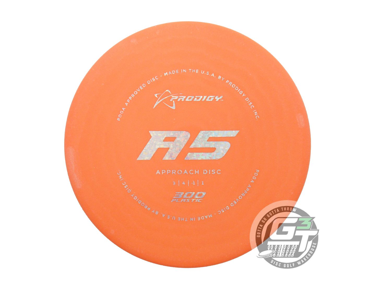 Prodigy 300 Series A5 Approach Midrange Golf Disc (Individually Listed)