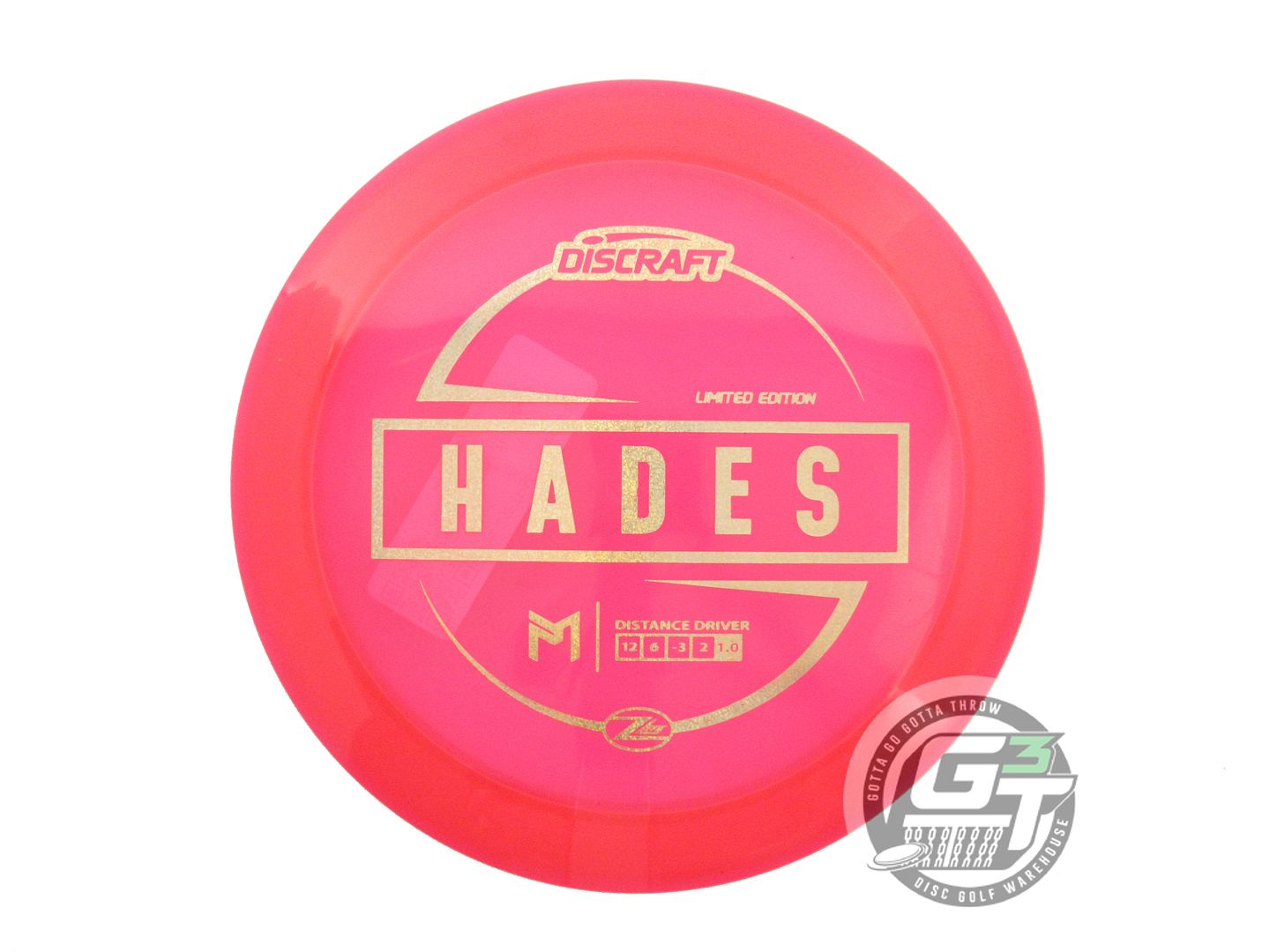 Discraft Limited Edition 2024 Elite Team Paul McBeth Z Lite Hades Distance Driver Golf Disc (Individually Listed)