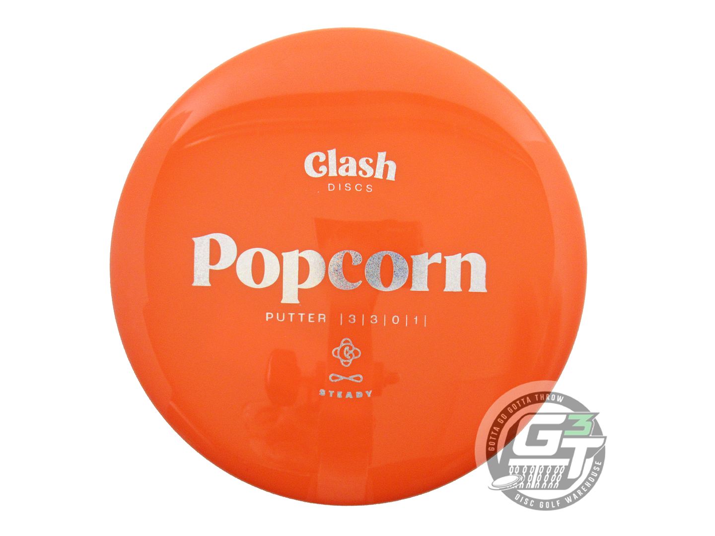 Clash Steady Popcorn Putter Golf Disc (Individually Listed)