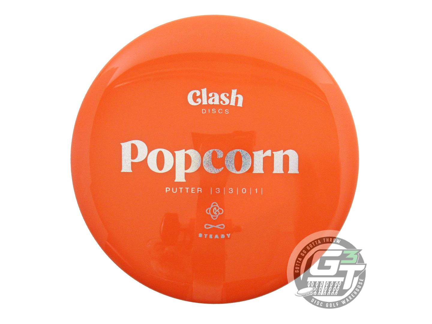 Clash Steady Popcorn Putter Golf Disc (Individually Listed)