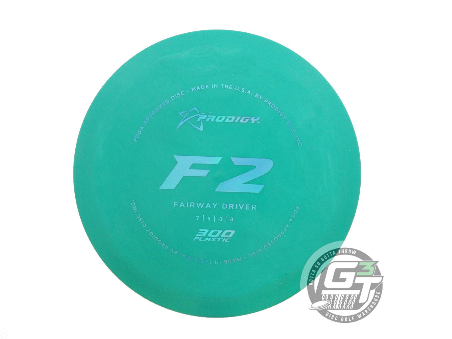 Prodigy 300 Series F2 Fairway Driver Golf Disc (Individually Listed)