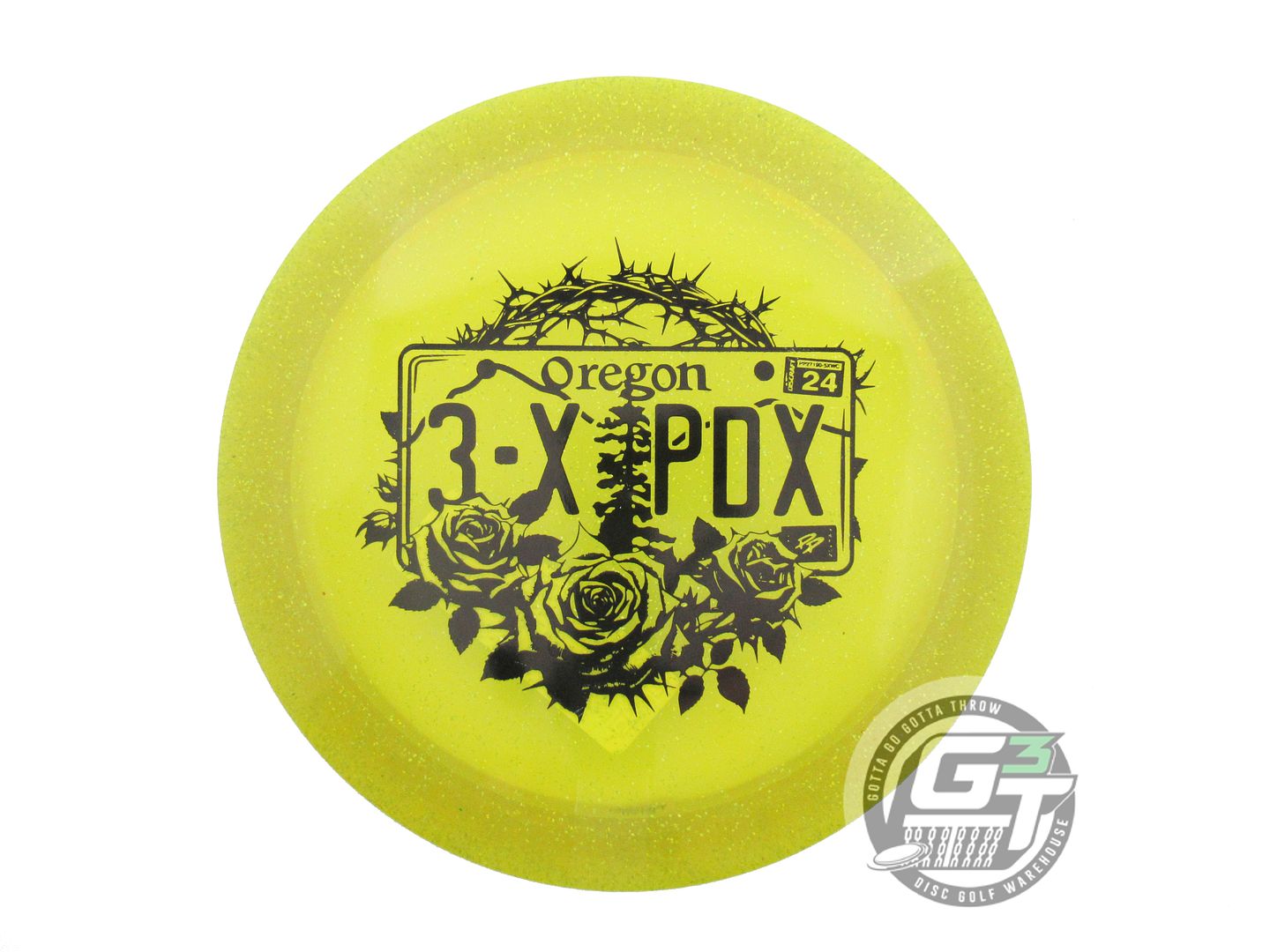 Discraft Limited Edition Paige Pierce 2024 Portland Open Champion Sparkle CryZtal Z Drive Distance Driver Golf Disc (Individually Listed)