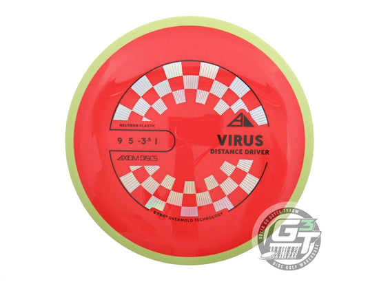 Axiom Neutron Virus Distance Driver Golf Disc (Individually Listed)