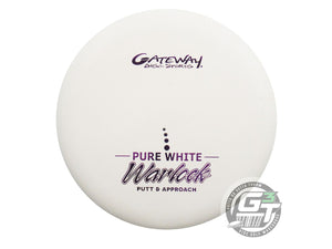 Gateway Pure White Warlock Putter Golf Disc (Individually Listed)